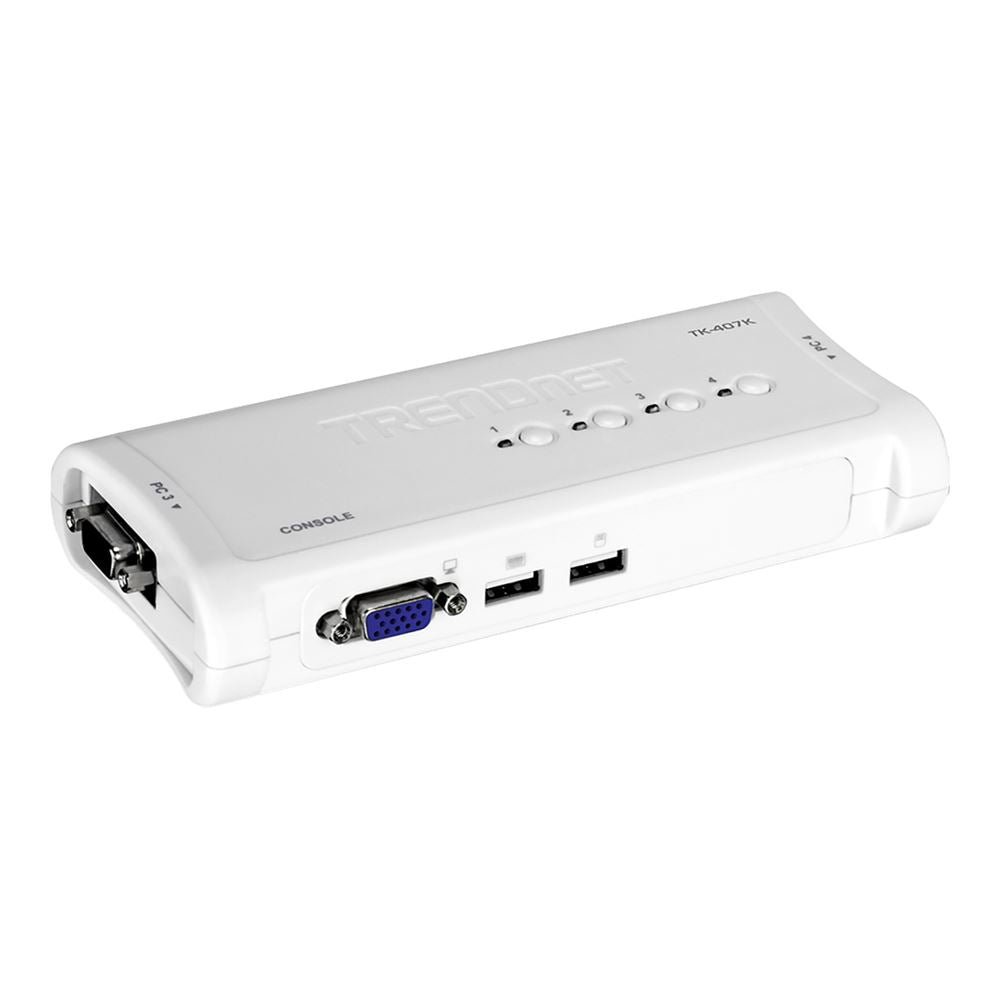 Trendnet 4-Port USB KVM Switch Kit