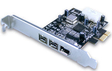 Load image into Gallery viewer, Vantec 2+1 FireWire 800/400 PCIe Combo Host Card
