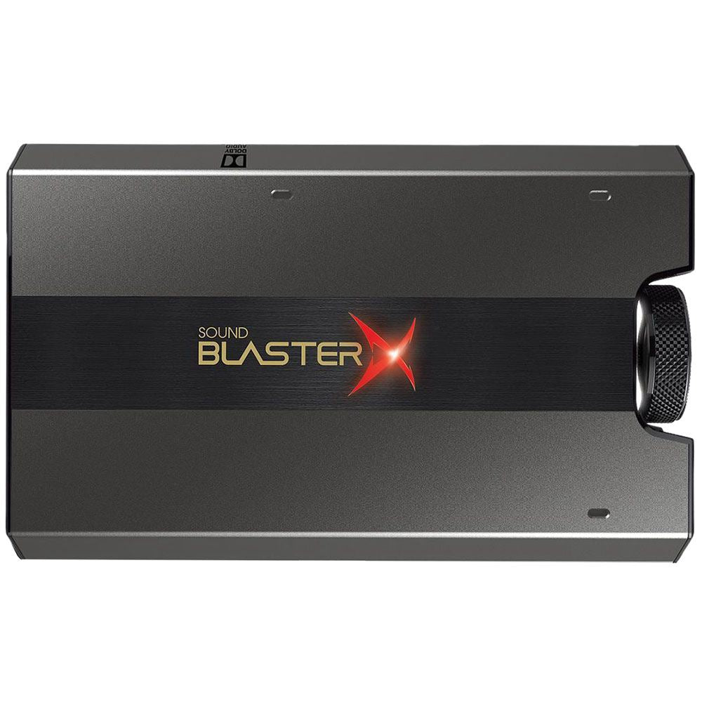 Creative Labs Sound BlasterX G6 Hi-Res Gaming DAC and USB Sound Card