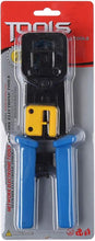 Load image into Gallery viewer, Crimp Tool Kit Pass-Through Cat5 Cat5e Cat6 Crimping Tool
