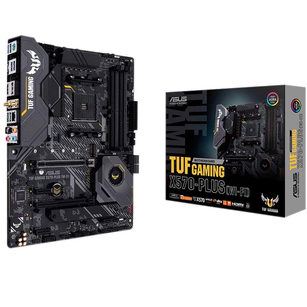 ASUS X570 TUF Gaming Plus (WIFI) AMD AM4 ATX Motherboard