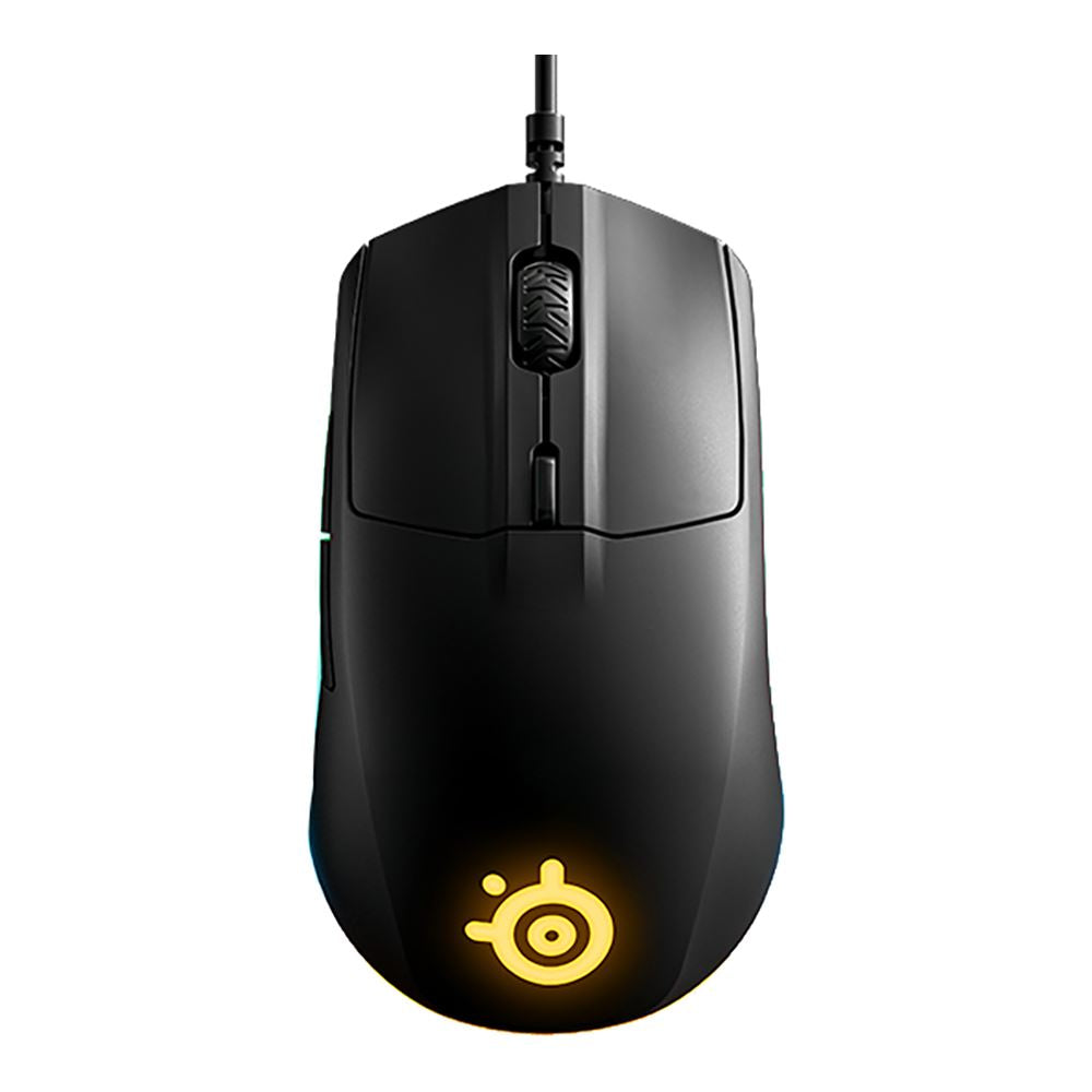 SteelSeries Rival 3 Wired RGB Gaming Mouse - Black