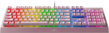 Load image into Gallery viewer, Quartz Pink/Razer BlackWidow V3 - Mechanical Gaming Keyboard
