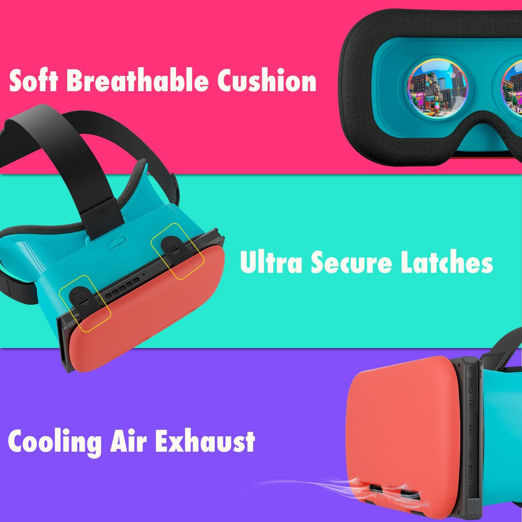 VR Headset Designed for Nintendo Switch & Switch OLED Console