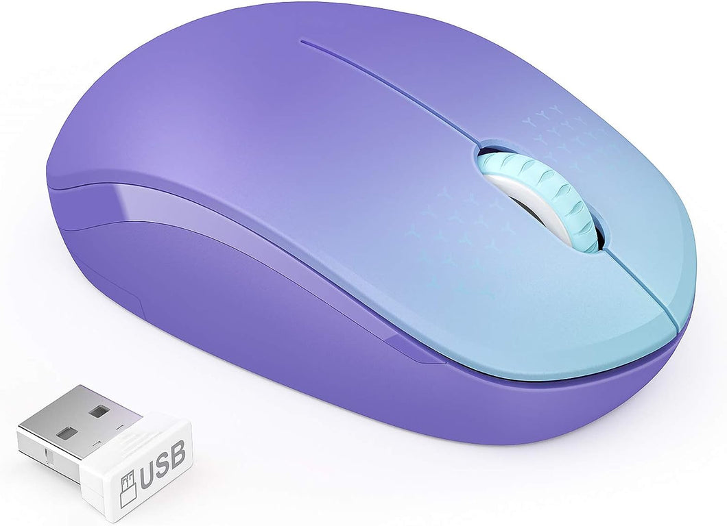 Wireless Mouse/ Gradient Purple