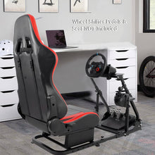 Load image into Gallery viewer, Simulator Cockpit More Stable Wheel Stand Height and Length Aadjustable Compatible
