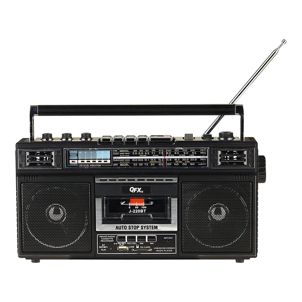 Bluetooth Radio/Cassette to MP3 Converter Boombox