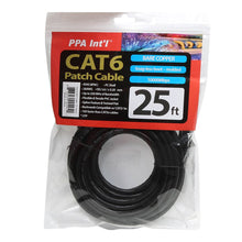 Load image into Gallery viewer, PPA 25 ft. CAT 6 Snagless Ethernet Cable
