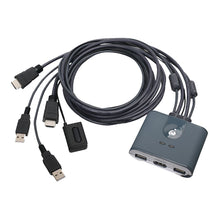 Load image into Gallery viewer, IOGear 2-Port Full HD KVM Switch with HDMI and USB
