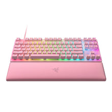 Load image into Gallery viewer, Razer Huntsman V2 Tenkeyless Optical Linear Red Switch Wired Gaming Keyboard/Quartz Pink
