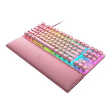 Load image into Gallery viewer, Razer Huntsman V2 Tenkeyless Optical Linear Red Switch Wired Gaming Keyboard/Quartz Pink
