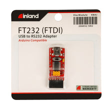 Load image into Gallery viewer, Inland FTDI Adapter USB Controller
