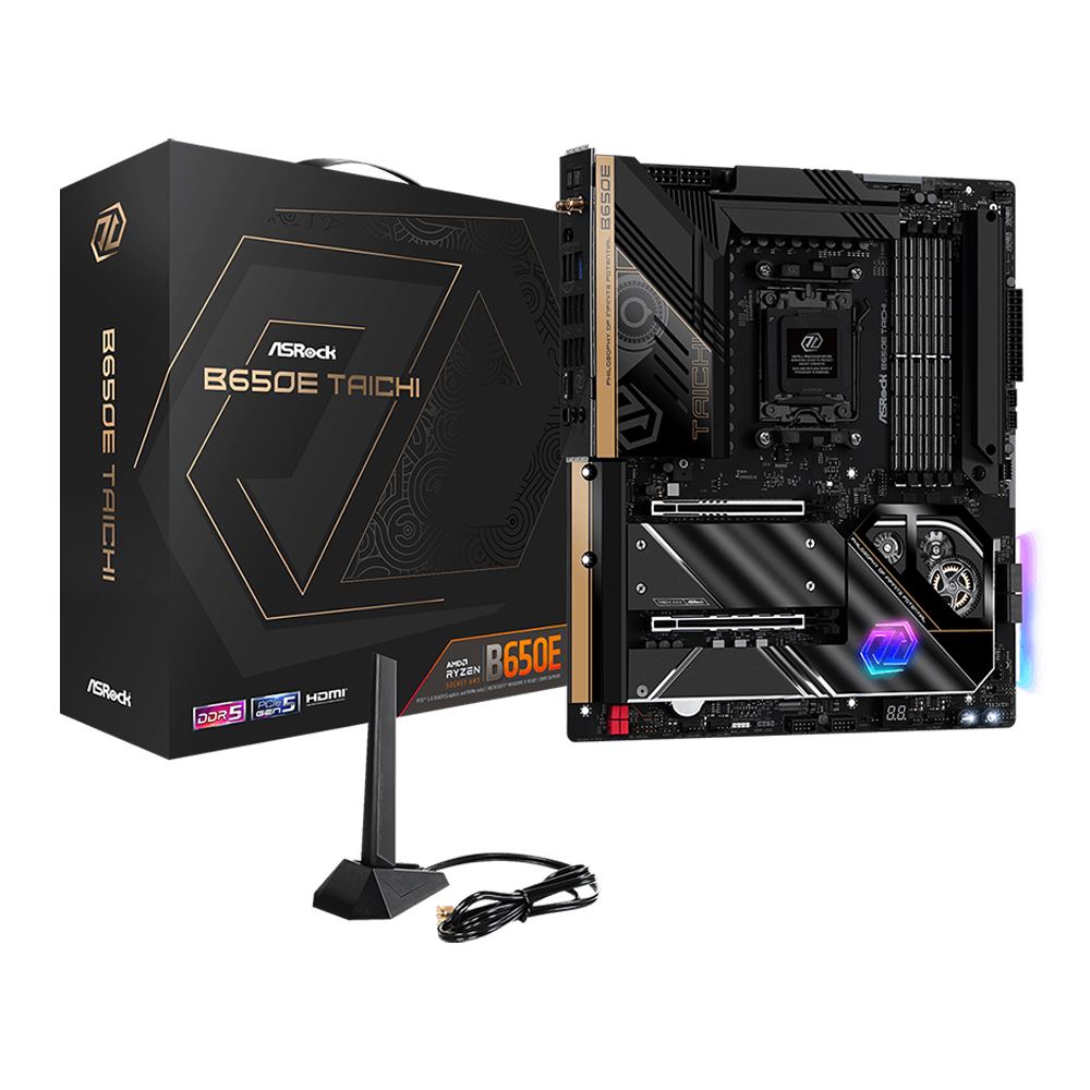 ASRock B650E Taichi AMD AM5 ATX Motherboard