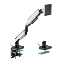 Load image into Gallery viewer, Inland Heavy-Duty RGB Gaming Monitor Arm
