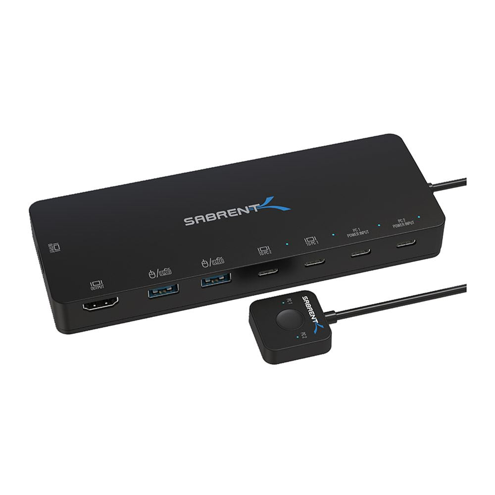 Sabrent 2-Port USB Type-C KVM Switch