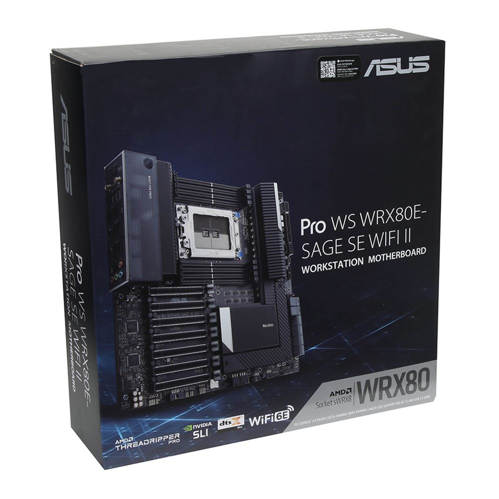 ASUS WRX80E-SAGE Pro WS SE WiFi II AMD sWRX8 eATX Motherboard