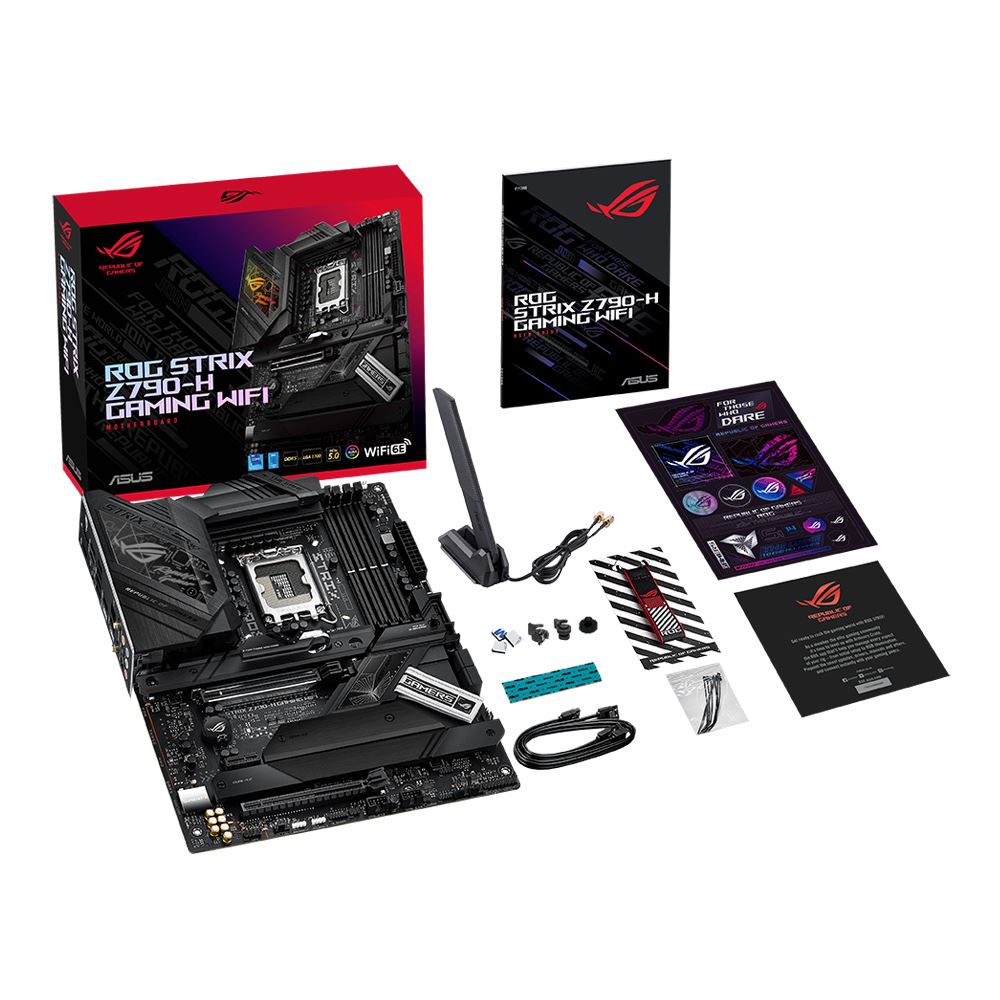 ASUS Z790-H ROG Strix Gaming WiFi Intel LGA 1700 ATX Motherboard