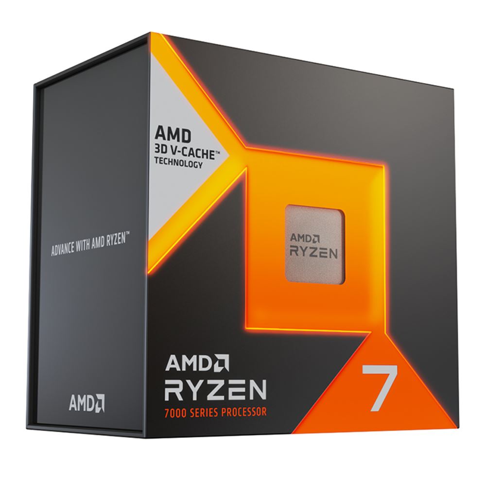 AMD Ryzen 7 7800X3D Raphael AM5 4.2GHz 8-Core Boxed Processor - Heatsi ...