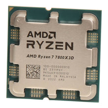 Load image into Gallery viewer, AMD Ryzen 7 7800X3D Raphael AM5 4.2GHz 8-Core Boxed Processor - Heatsink Not Included
