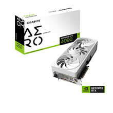 Load image into Gallery viewer, Gigabyte NVIDIA GeForce RTX 4090 Aero Overclocked Triple Fan 24GB GDDR6X PCIe 4.0 Graphics Card
