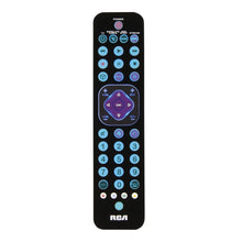 Load image into Gallery viewer, Audiovox Electronics Ultra-Thin 4 Device Universal Remote Control Rechargeable
