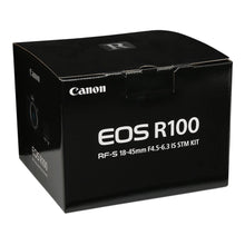 Load image into Gallery viewer, Canon EOS R100 Mirrorless Camera with 18-45mm Lens
