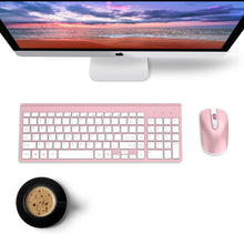 Load image into Gallery viewer, RoseGold/Wireless Keyboard and Mouse Combo
