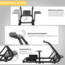 Load image into Gallery viewer, Steering Wheel Simulator Cockpit Upgrade Fit for Fanatec
