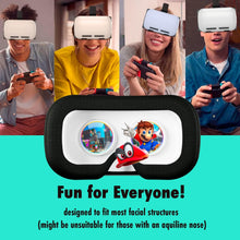 Load image into Gallery viewer, VR Headset Designed for Nintendo Switch &amp; Switch OLED Console
