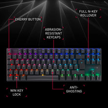 Load image into Gallery viewer, Cherry MX 8.2 TKL Wireless Gaming Keyboard/ Black w/MX Red Switch
