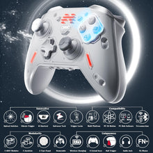 Load image into Gallery viewer, Galaxy Silver/ Optical Micro Switches Elite Game Controller For PC Switch iOS Android Mobile Steam Gaming
